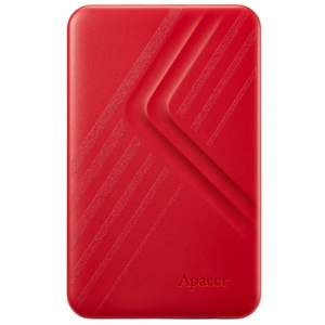 Жорсткий диск зовнішній Apacer AC236 1TB USB 3.1 Red (AP1TBAC236R-1)