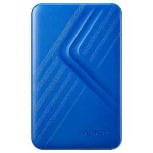 Жорсткий диск зовнішній Apacer AC236 2TB USB 3.1 Blue (AP2TBAC236U-1)