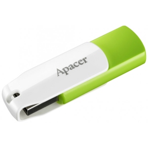 Флеш USB Apacer AH335 32GB USB 2.0 Green/White (AP32GAH335G-1)