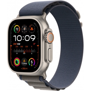 Смарт-годинник Apple Watch Ultra 2 GPS 49mm Titanium Case with Blue Alpine Loop - Medium