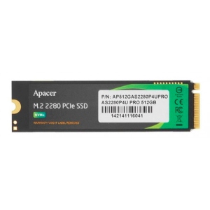 SSD-накопичувач внутрішній Apacer M.2 2280 512GB (AP512GAS2280P4UPRO-1)