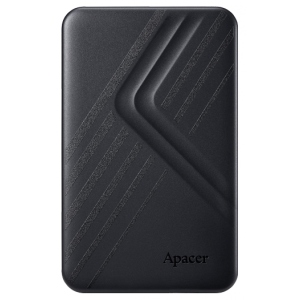 Жорсткий диск зовнішній Apacer AC236 2TB USB 3.1 Black (AP2TBAC236B-1)