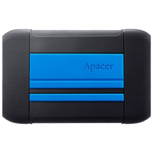Жорсткий диск зовнішній Apacer AC633 1TB USB 3.1 Speedy Blue (AP1TBAC633U-1)