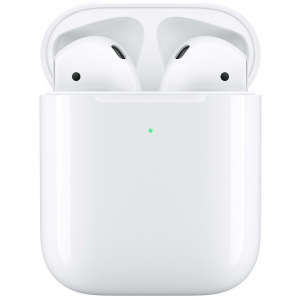 Навушники вкладиші бездротові Apple AirPods with Wireless Charging Case (MRXJ2RU/A)