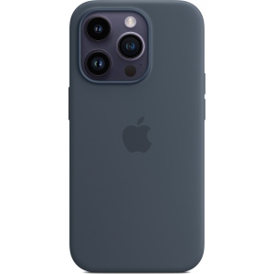 Чохол для смартфону Apple iPhone 14 Pro Silicone Case with MagSafe - Storm Blue (MPTF3)