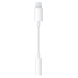 Перехідник аудіо Apple Lightning - 3.5 mm White (MMX62ZM/A)