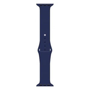 Ремінець для смарт-годинника Intaleo Silicone for Apple Watch 38/40 mm
Dark blue (1283126494345)