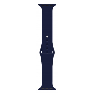 Ремінець для смарт-годинника Intaleo Silicone for Apple Watch 42/44 mm
Dark blue (1283126494376)