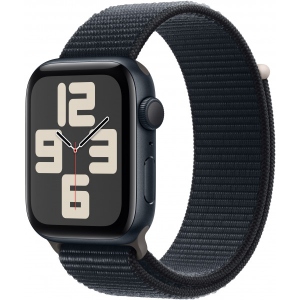 Смарт-годинник Apple Watch SE GPS 44mm Midnight Aluminium Case with Midnight Sport Loop
