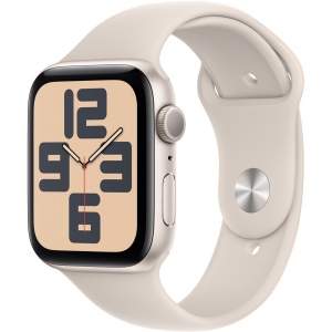 Смарт-годинник Apple Watch SE GPS 44mm Starlight Aluminium Case with Starlight Sport Band - S/M
