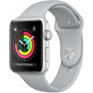 Уцінка - Смарт-часы Apple Watch Series 3 42mm Silver Aluminium Case with White Sport Band