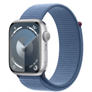 Смарт-годинник Apple Watch Series 9 GPS 41mm Silver Aluminium Case with Winter Blue Sport Loop