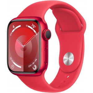 Смарт-годинник Apple Watch Series 9 GPS 41mm (PRODUCT)RED Aluminium Case with (PRODUCT)RED Sport Band - M/L