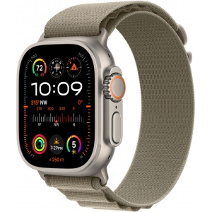 Смарт-годинник Apple Watch Ultra 2 GPS 49mm Titanium Case with Olive Alpine Loop - Large