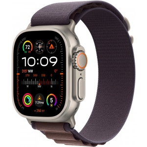 Смарт-годинник AppleWatch Ultra 2 GPS 49mm Titanium Case with Indigo Alpine Loop - Large