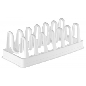 Уцінка - Підставка для кухонного приладдя Ardesto для кришок 35x15.2x11.7 White (AR4035L)