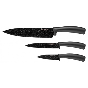 Набір ножів Ardesto Black Mars 3 пр. (AR2103BB)