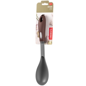 Ложка кухарська Ardesto Gemini 32 см Gray/Brown (AR2140PG)