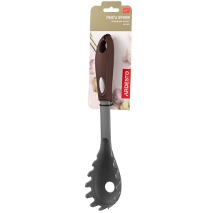 Ложка для спагетті Ardesto Gemini 28 см Gray/Brown (AR2155PG)