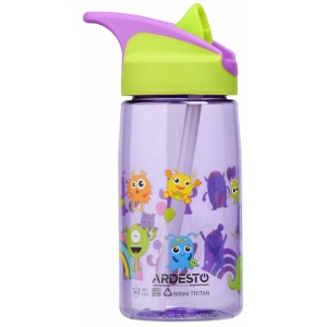 Пляшка для води Ardesto Luna kids 500 мл Green (AR2201TM)