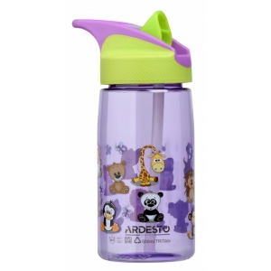Пляшка для води Ardesto Funny Animals 500 мл Green (AR2201TA) офіційний сайт