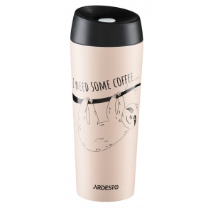 Термочашка Ardesto Coffee time Bradypus, 450 мл (AR2645DBE)
