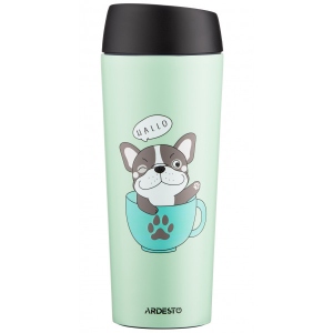 Термочашка Ardesto Coffee Time Frenchie 450 мл Green (AR2645DG)