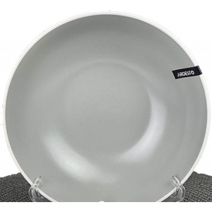 Тарілка супова Ardesto Cremona 20 см Dusty Grey (AR2920GRC)