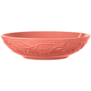Тарілка супова Ardesto Olbia 20 см Deep Orange (AR2920OC)