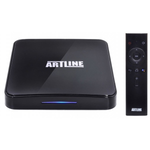 Стаціонарний медіаплеєр Artline TvBox KM3 4/64GB Android TV9.0 (TvBox KM3) офіційний сайт