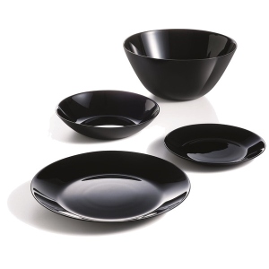 Столовий сервіз Arcopal ZELIE Black 19 пр. (Q8506)