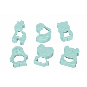 Набір форм для печива Ardesto Tasty Baking Blue Tiffany 6 шт. (AR2309TP)
