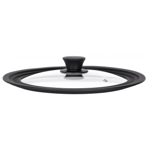 Кришка для посуду Ardesto Black Mars Smart 20/22/24 см (AR2024UL)