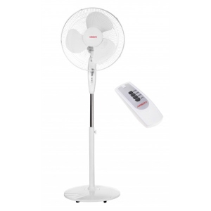 Уцінка - Вентилятор напольный Ardesto FN-R1608RW White с ПДУ