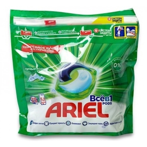 Капсули для прання Ariel Pods Все-в-1 Гірський джерело 35 шт. (8001841582245)