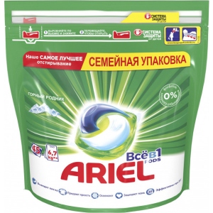Капсули для прання Ariel Pods Все-в-1 Гірський джерело 45 шт