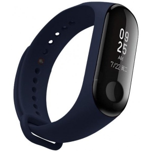 Ремінець для фітнес-браслету Armorstandart Xiaomi Mi Band 4/3 Dark Blue (ARM51837)
