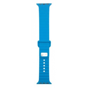 Ремінець для смарт-годинника Armorstandart Ribbed for Apple Watch 38/40/41mm Green/Blue (ARM51970)
