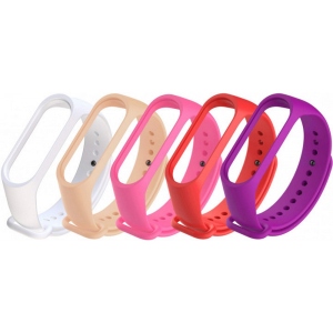 Ремінець для фітнес-браслету Armorstandart  for Xiaomi Mi Band 4/3 Glam комплект 5 шт. (ARM54424)