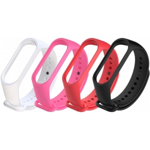 Ремінець для фітнес-браслету Armorstandart for Xiaomi for Xiaomi Mi Band 4/3 Rockstar комплект 4 шт. (ARM54425)
