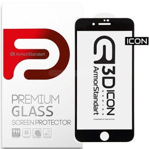 Захисне скло для смартфону Armorstandart Icon 3D for Apple iPhone 8 Plus/7 Plus Black (ARM55982-GI3D-BK)