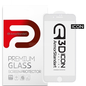 Захисне скло для смартфону Armorstandart Icon 3D for Apple iPhone 8 Plus/7 Plus White (ARM55983-GI3D-WT)
