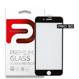 Захисне скло для смартфону Armorstandart Pro 3D for Apple iPhone 8 Plus/7 Plus Black (ARM55366-GP3D-BK)