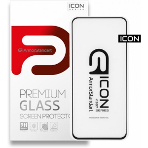 купити Захисне скло для смартфону Armorstandart Icon for Xiaomi Redmi Note 9 Black 0.33mm (ARM56646-GIC-BK)