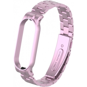 Ремінець для фітнес-браслету Armorstandart Metal Band for Xiaomi Mi Band 5 Rose Gold (ARM56864)