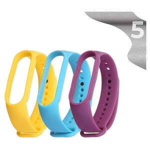 Ремінець для фітнес-браслету Armorstandart for Xiaomi Mi Band 7/6/5 Viola Pansy (ARM57048)