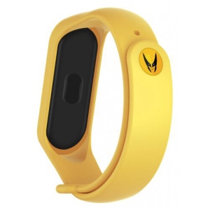 Ремінець для фітнес-браслету Armorstandart Superhero Edition for Xiaomi Mi Band 7/6/5 Wolverine Yellow (ARM57072) продаж