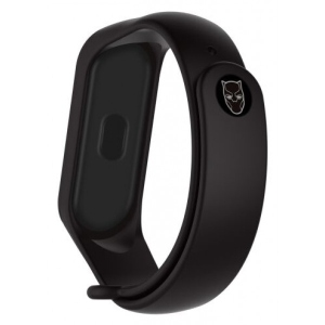 Ремінець для фітнес-браслету Armorstandart Superhero Edition for Xiaomi Mi Band 7/6/5 Black Panther Black (ARM57073)