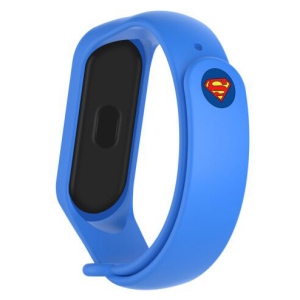 Ремінець для фітнес-браслету Armorstandart Superhero Edition for Xiaomi Mi Band 7/6/5 Superman Blue (ARM57074)