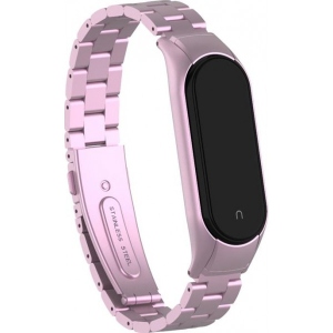 Ремінець для фітнес-браслету Armorstandart Metal Band 503 for Xiaomi Mi Band 5 Rose Gold (ARM57189)
